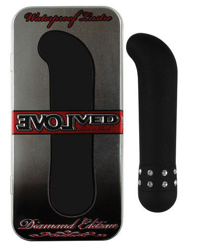 Evolved diamond lustre - black