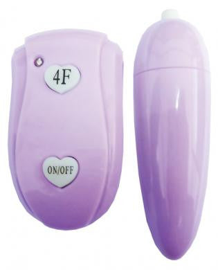 Eve 4 function remote control bullet - lavendar
