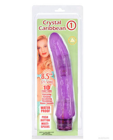 Crystal caribbean #1 10 function jelly vibe - purple