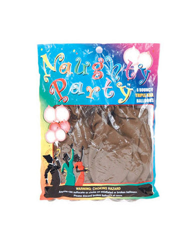 Naughty party balloons boobie - brown