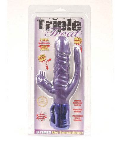 Triple treat - purple