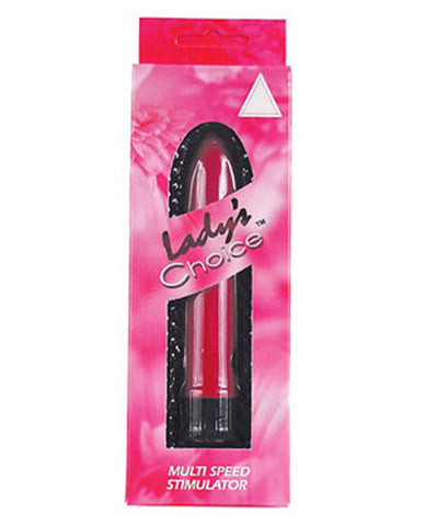 Lady&#039;s choice mini vibrator - red