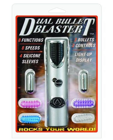 Dual Bullet Blaster With 4 Sleeves