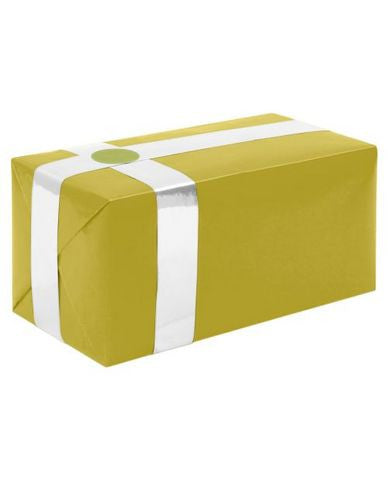 Gift wrapping for your purchase (gold w/white ribbon) -extra day to ship