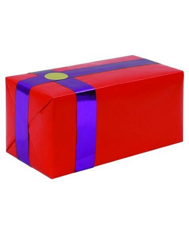 Gift wrapping for your purchase (red w/purple ribbon)-extra day to ship