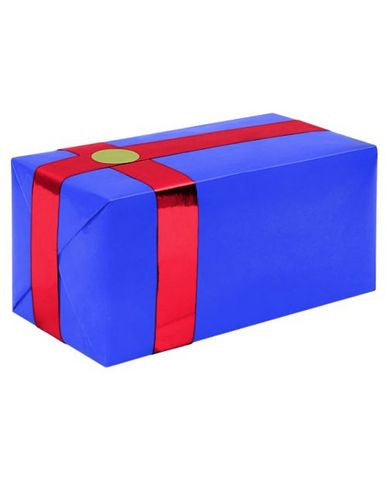Gift wrapping for your purchase (blue w/red ribbon)-extra day to ship