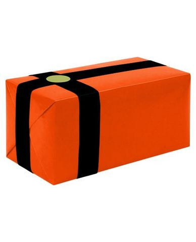 Gift Wrapping For Your Purchase (Orange w/Black Ribbon) - extra day to ship