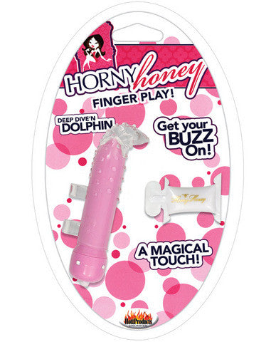Horny honey finger play dolphin