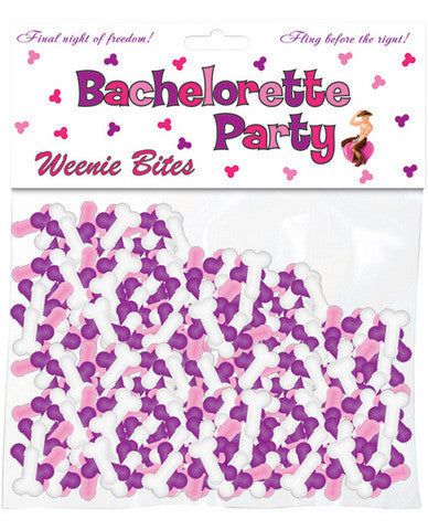Bachelorette party weenie bites candy