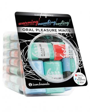 Icon Brands Oral Pleasure Mints - Asst. Flavors Bowl of 40