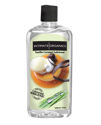 Intimate organics vanilla caramel lubricant - 4 oz