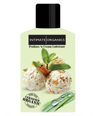 Intimate organics pralines and cream lubricant foil - .135 oz