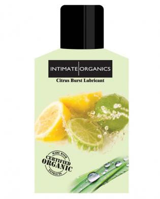 Intimate organics citrus burst lubricant foil - .135 oz