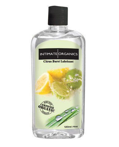 Intimate organics citrus burst lubricant - 4 oz