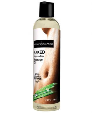 Organic naked massage oil - 8 oz