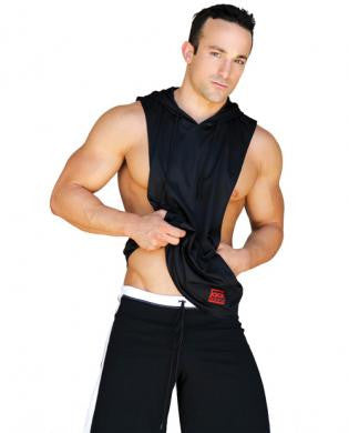 Jack Adams Air Muscle Pullover Hoodie Black LG