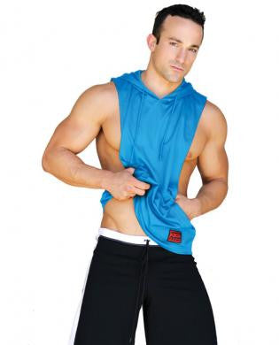 Jack Adams Air Muscle Pullover Hoodie Sky Blue MD