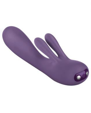 Fifi Rabbit Silicone Rechargeable Vibe  - Purple