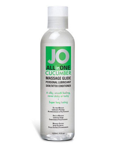 System jo massage glide - 4 oz cucumber