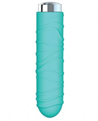 Key by jopen charms silk petite massager - blue
