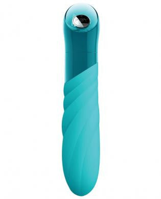Key by jopen vela waterproof 7 function massager - blue