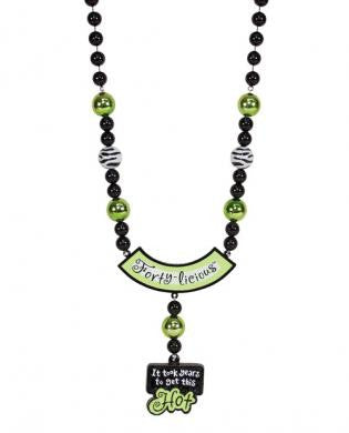 Forty-licious party beads