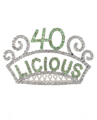 40-licious tiara