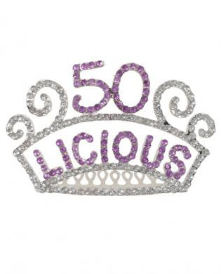 50-licious tiara