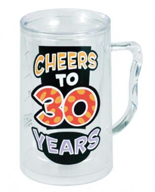 Cheers to 30 years tankard