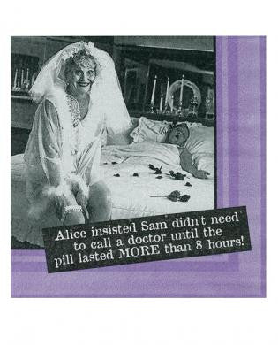 Sexy soft bodies alice insisted sam sam didn&#039;t need to call a doctor....napkins - set of 20