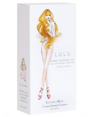 Luz De La Riva Lulu Edible Massage Oil - 59 ml Cacao Picante