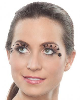 Black Feahter Eyelashes