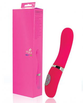 Maia marcia mv1 silicone vibrator - neon pink