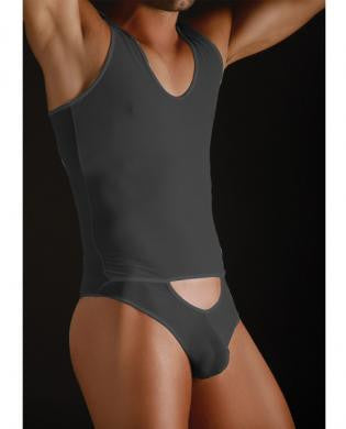 Male basics sexy body tulle black l/xl