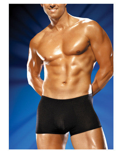 Male power pouch shorts black s/m