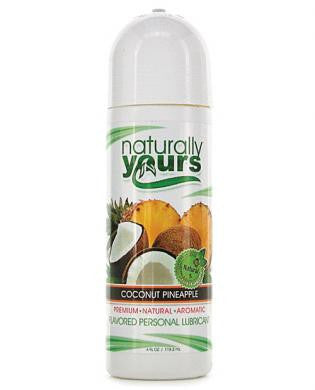 Coconut pineapple flavorred lubricant - 4 oz