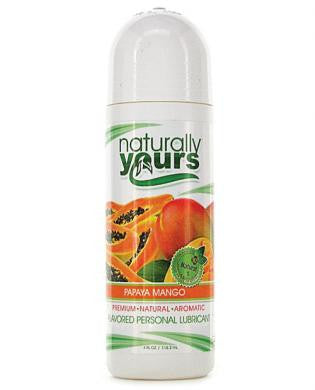 Papaya mango flavorred lubricant - 4 oz