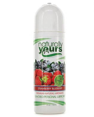 Strawberry blueberry flavorred lubricant - 4 oz