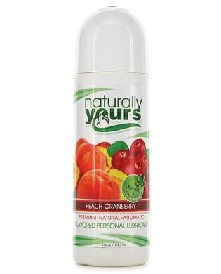 Peach cranberry flavorred lubricant - 4 oz