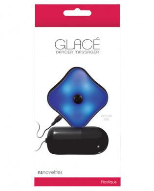 Ns novelties glace dancer lighted wired controller w/bullet vibrator - black