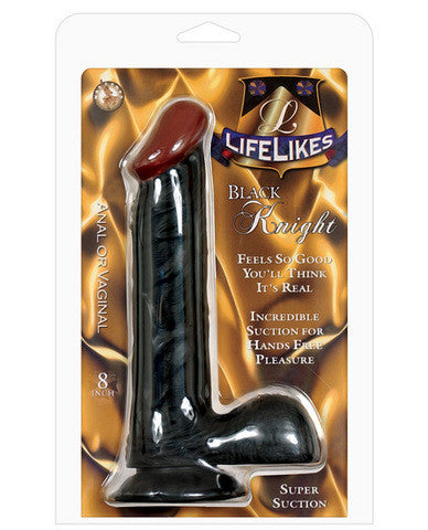 Lifelikes 8in black knight w/suction cup