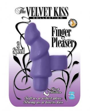 Velvet kiss finger pleaser - lavender