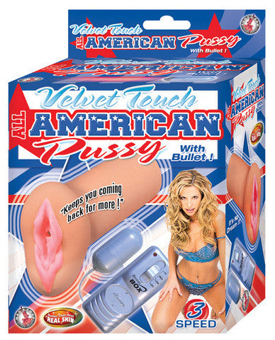 Velvet touch all american pussy w/bullet
