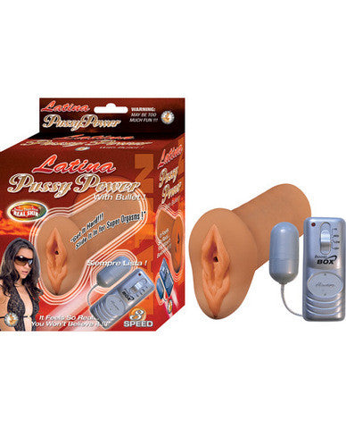 Latina pussy power w/bullet