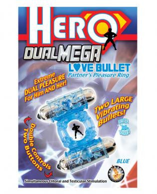 Hero dual mega love bullet - blue