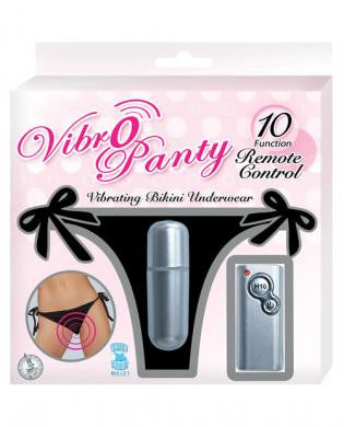 Vibro panty 10 function - black