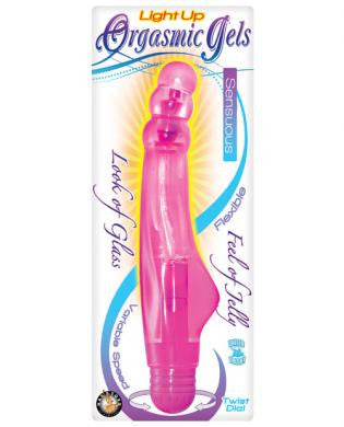 Orgasmic gels light up sensuous - pink