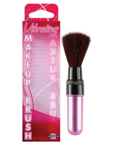 Vibrating Mini Makeup Brush - Pink