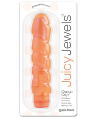 Juicy jewels orange onyx vibrator - orange