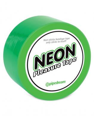 Pipedream neon pleasure tape - green